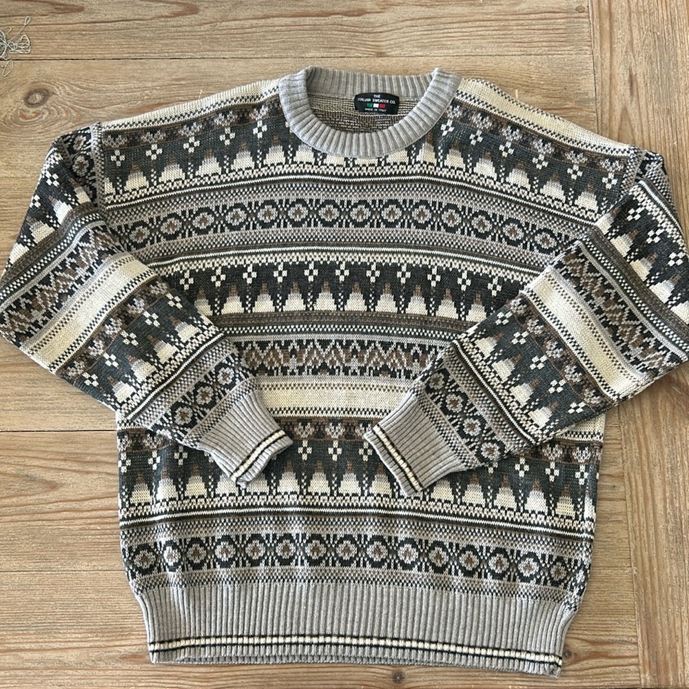 The Italian Sweater Co. Vintage Wool Men’s Sweater